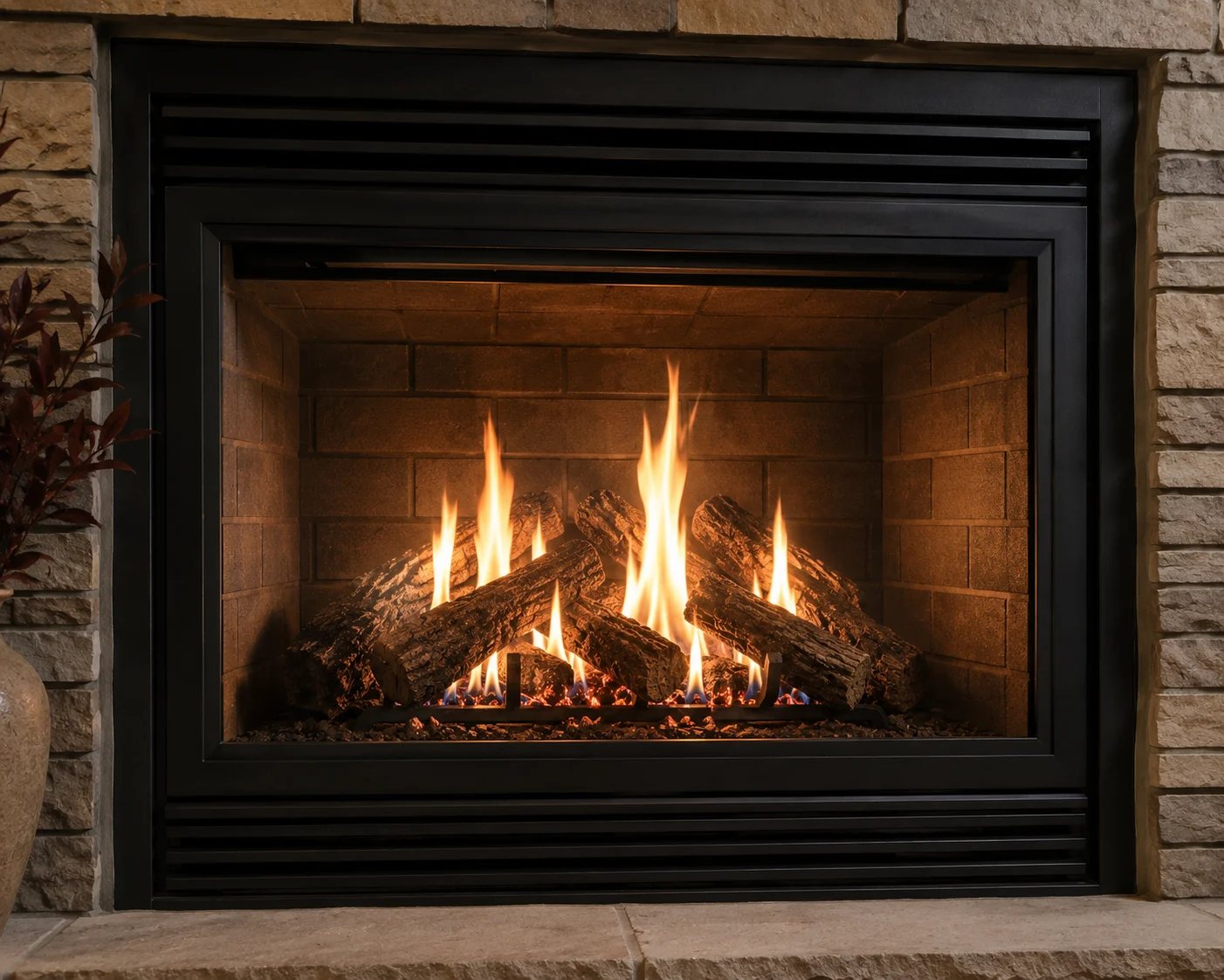 Chimney Cleaning for Gas and Wood burning Fireplaces