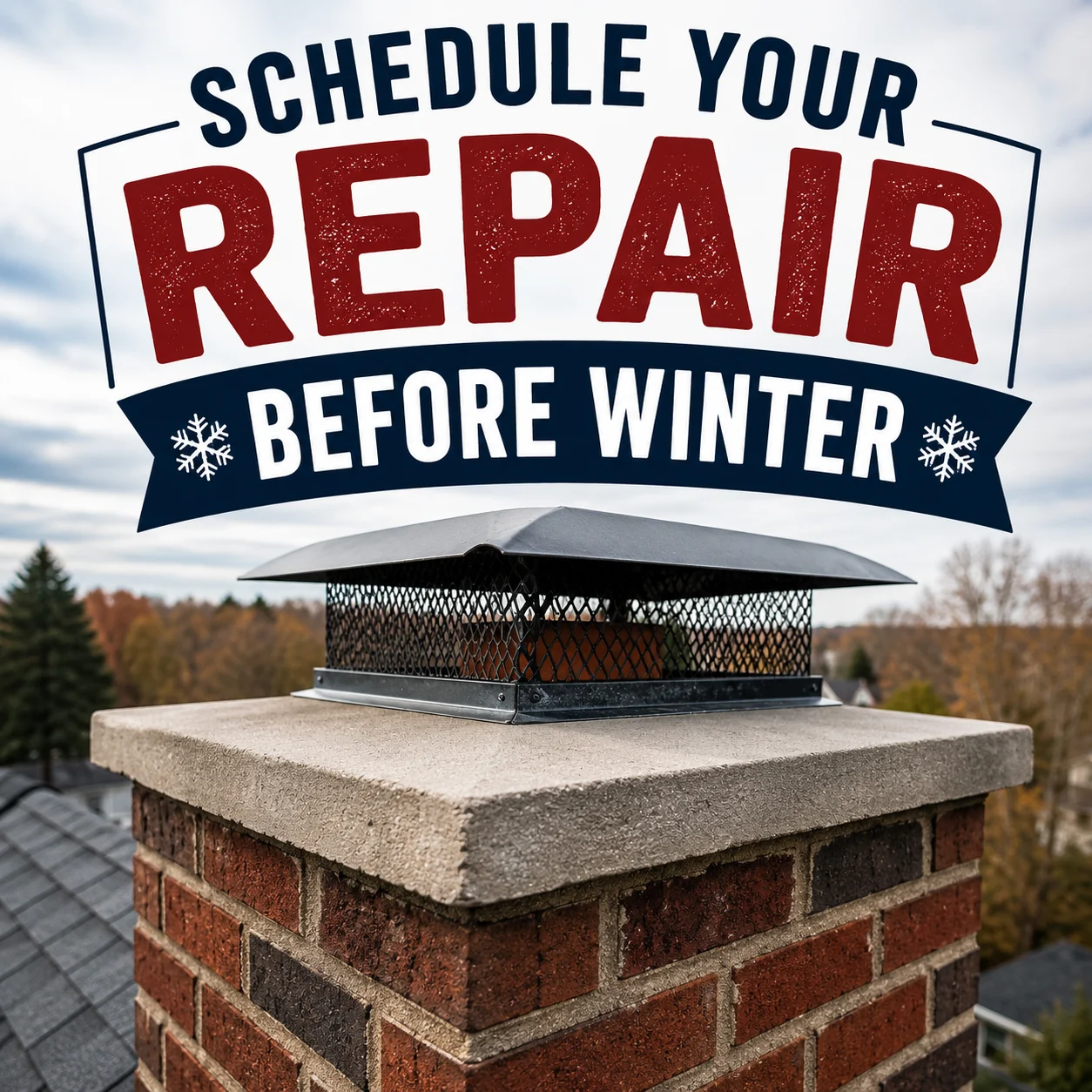 Why Right Now Is the Perfect Time to Schedule Your Chimney Top Repairs